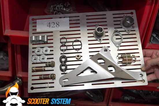 Yasuni Piaggio Brackets