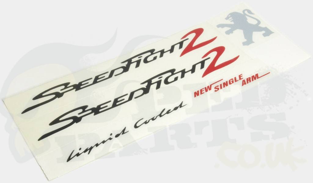 Peugeot Speedfight 2 Logo Stickers | Pedparts UK