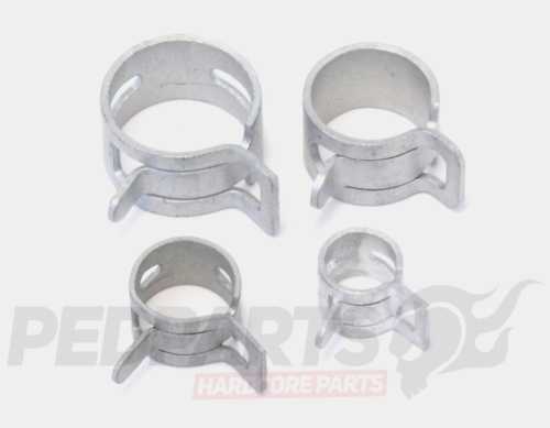 Fuel Hose Clamps/ Clips - Universal