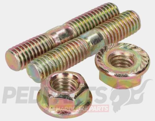 M6 Universal Exhaust Studs & Nuts