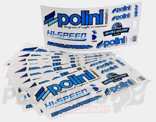 Polini Team Sticker Set