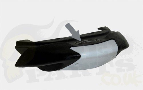 Rear LED Tail Light White - Piaggio Zip