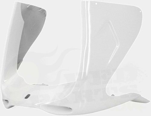 White Yamaha Aerox Lower Front Panel