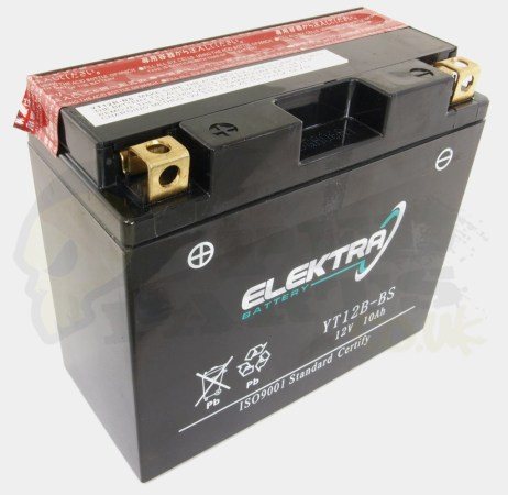 YT12B-BS Motorcycle Battery