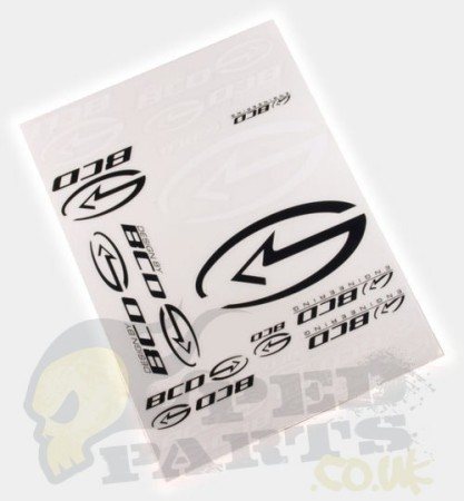 BCD Logo Sticker set