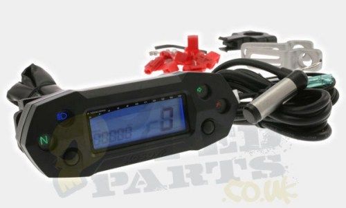 Koso Digital Speedometer Clocks with Rev counter