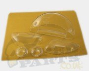 Aerox Tail Lights & Indicator Lens Set - Clear or Tinted