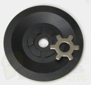 Black CNC Drive Face - Aerox/ Minarelli
