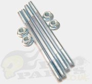 Cylinder Studs and Nuts Set - Piaggio 50cc Cylinder Studs and Nuts Set - Piaggio 50cc