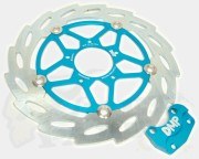 Gilera Runner 260mm Oversize Floating Brake Disc Kit Gilera Runner 260mm Oversize Floating Brake Disc Kit