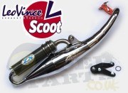 Leo Vince ZX Exhaust -CHROME Peugeot Trekker/ Vivacity Leo Vince ZX Exhaust -CHROME Peugeot Trekker/ Vivacity