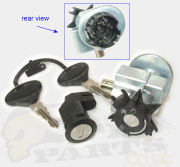 Peugeot Speedfight Lock Set Peugeot Speedfight Lock Set