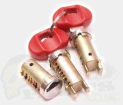 Piaggio Zip 3-Piece Ignition Lock Set Piaggio Zip 3-Piece Ignition Lock Set