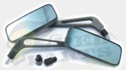 BGM Carbon Style Mirror- Blue Tint
