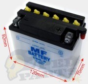Moped Battery (LUCAS) - 12v Scooter Batteries Moped Battery (LUCAS) - 12v Scooter Batteries