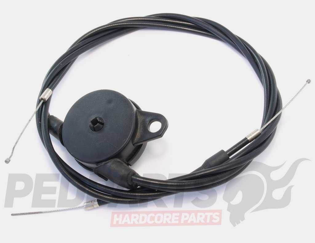 Complete Throttle Cable Piaggio Typhoon/ MC2 Pedparts UK