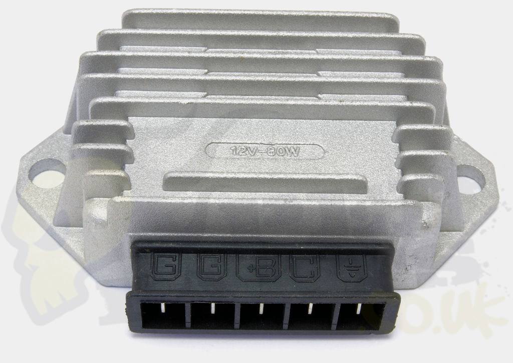 Regulator 5-Pin - Vespa PX125/200, T5 | Pedparts UK 6 pin cdi wiring diagram ac 