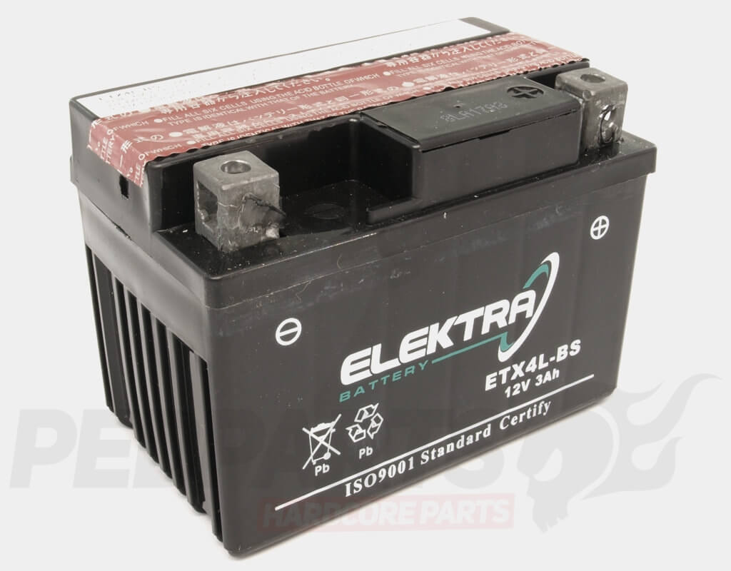 Ytx4l bs аккумулятор размеры