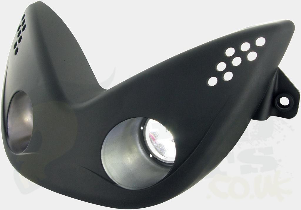 STR8 LED Black Line Turn Signal Indicators – For Yamaha Aerox, MBK Nitro – STR-660.80/BK