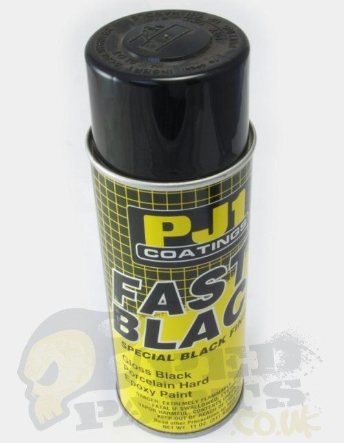 PJ1 High Temperature Black Exhaust Paint | Pedparts UK