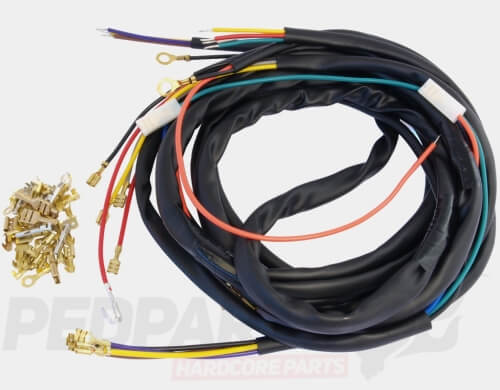 Wiring Harness Wire Loom Stator Electrics For GY6 150CC Gokart BUGGY SCOOTER ATV Wiring Harness Wire Loom Stator Electrics For GY6 150CC Gokart BUGGY SCOOTER ATV