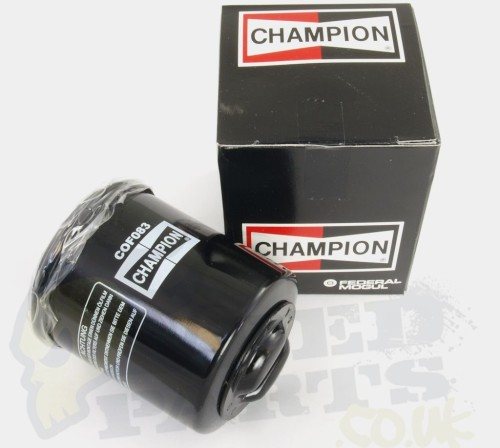Champion Oil Filter - Piaggio/Vespa 125cc to 300cc