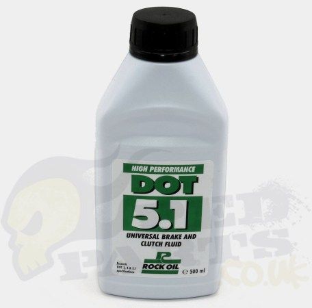 DOT 5.1 Brake and Clutch Fluid- Rock Oil
