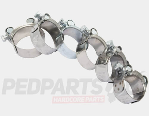 Exhaust/ Silencer Clamps- 29-47mm