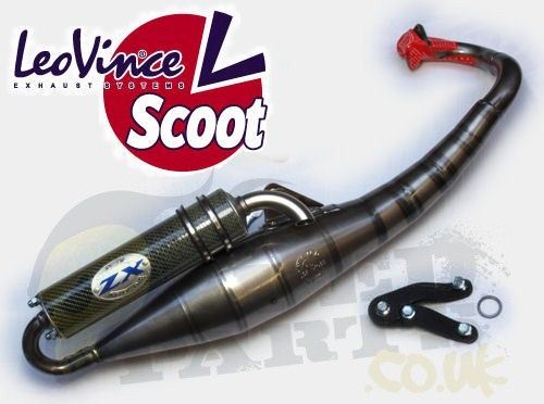 Leo Vince ZX-R Exhaust - Aerox/ Jog/ Minarelli | Pedparts UK