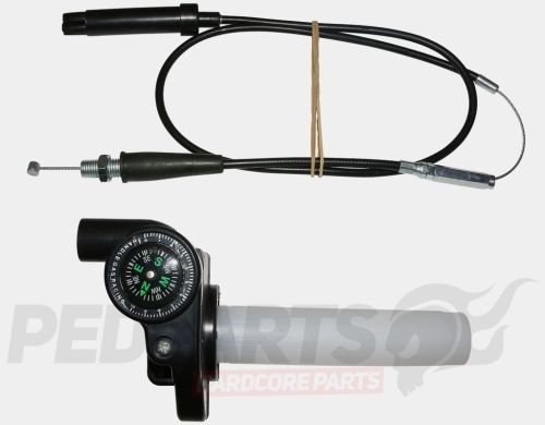 Quick Action Throttle With Compass