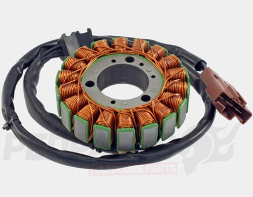 Original Piaggio Beverly 400-500 Flywheel Magnet Stator - PI 58080R, 2005-2008