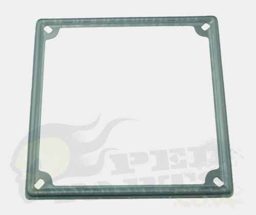 Stainless steel Number Plate Surround- Vespa