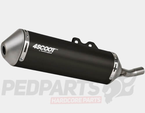 Tecnigas 4SCOOT TRE Exhaust- Kymco/ Chinese GY6 50cc