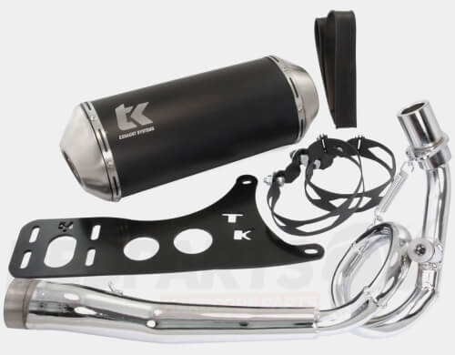 Turbo Kit Exhaust- Piaggio/ Vespa 125cc IGet 3-Valve