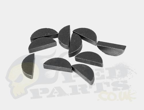 Woodruff Key - Kit di 80 chiavi per Woodruff