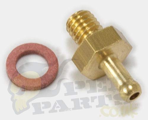 Oil Feed Inlet Pipe/ Tube Nipple (Brass)