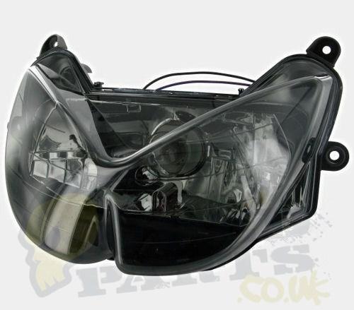 Yamaha Aerox Black Headlight - STR8