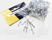 Aluminium Rivets- 100 Piece